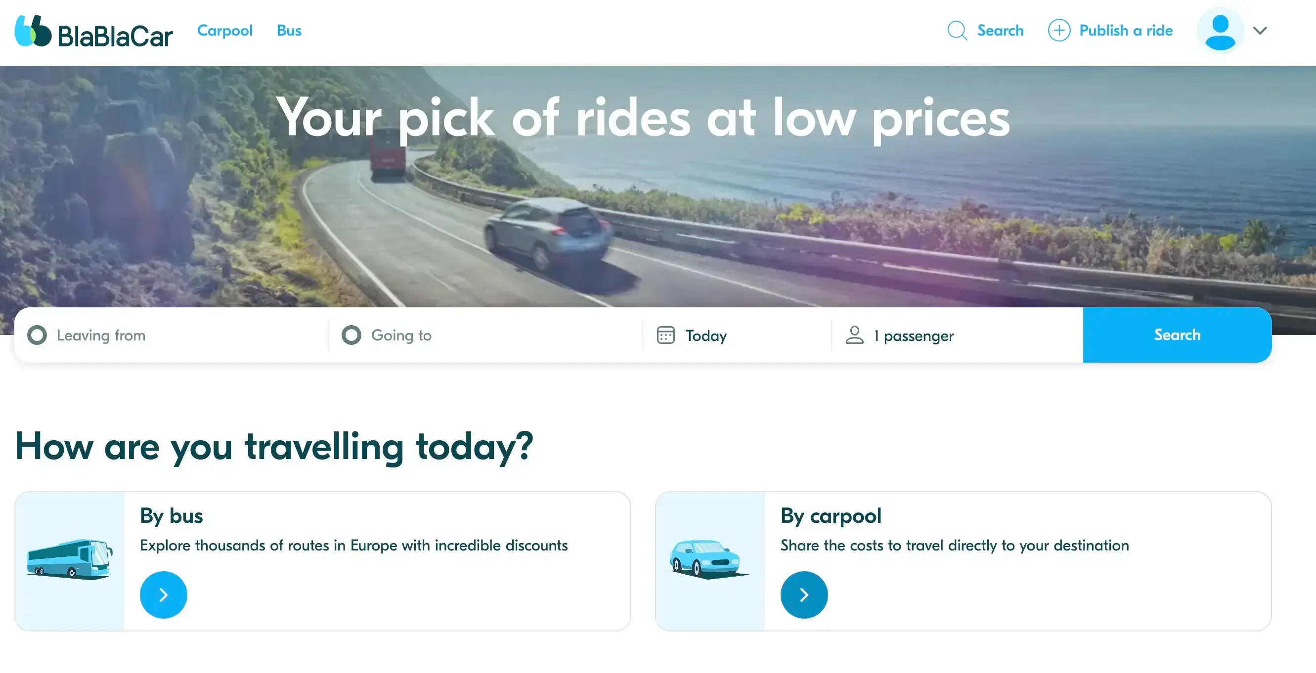 Blablacar app