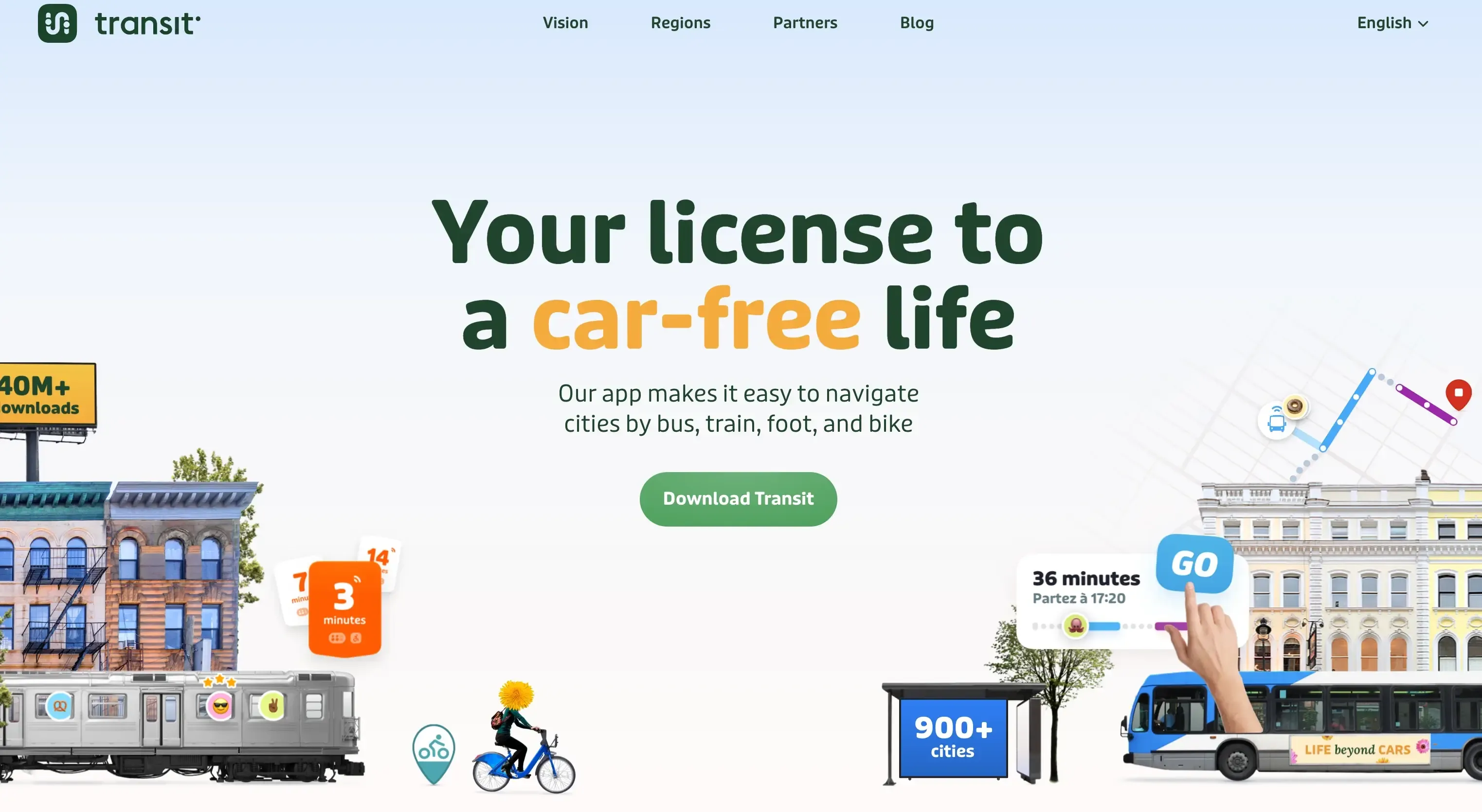 Transit app