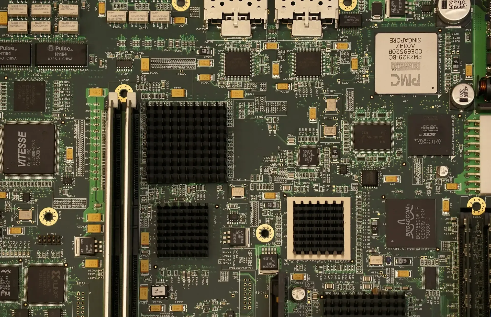 Green computer motherboard