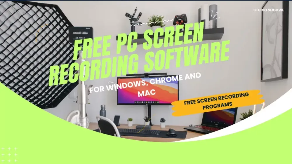 Free PC Screen Recording Software for Windows, Chrome and Mac - Free Screen Recording Programs